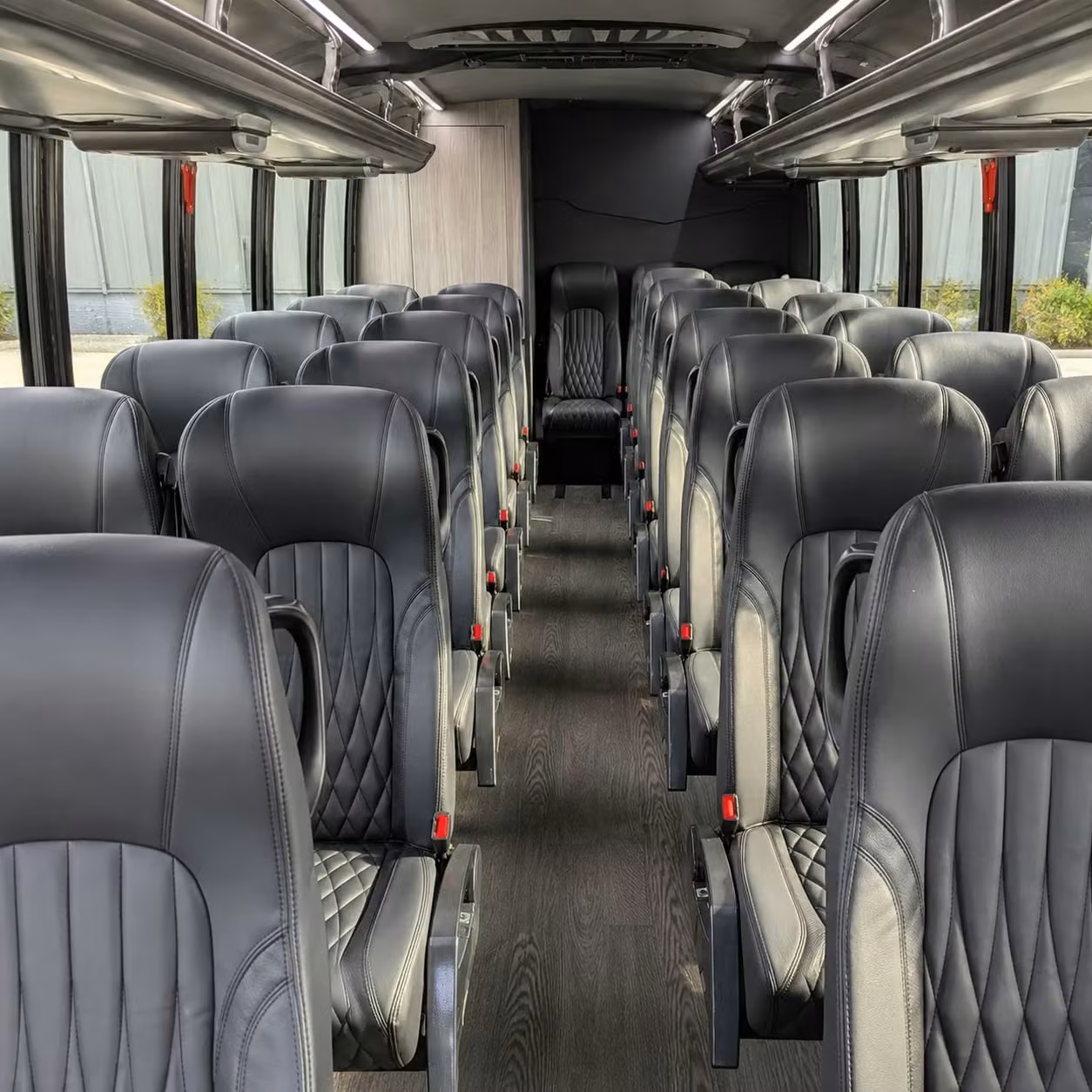 35 passenger minibus inside