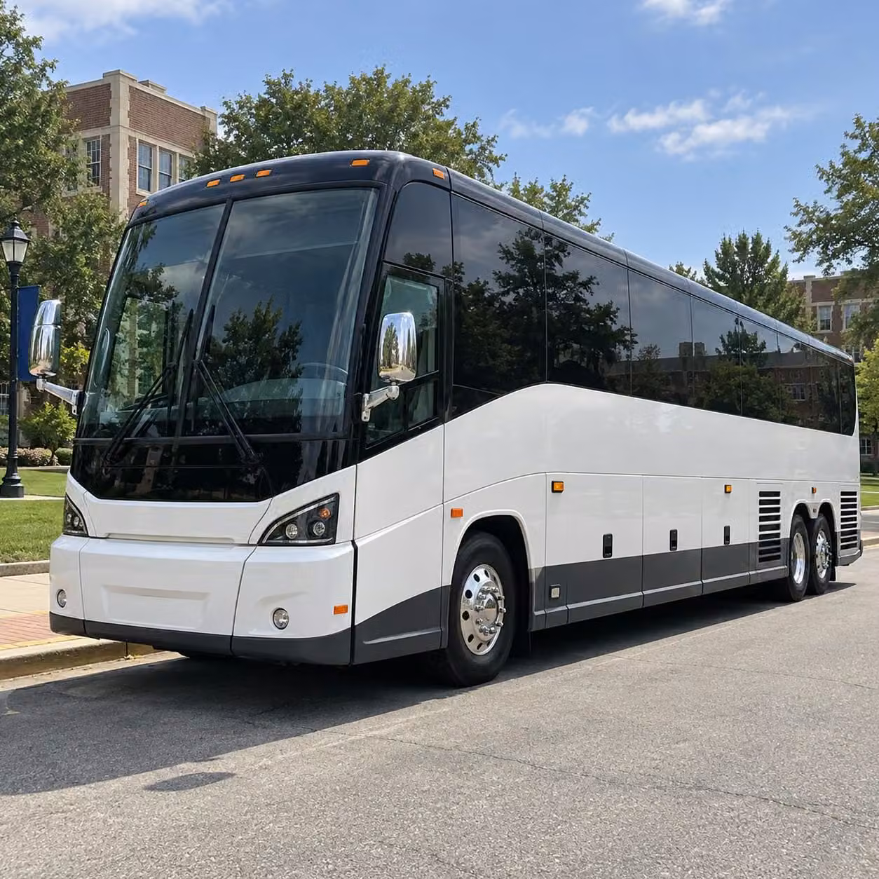 allen airport transfer charter bus rentals
