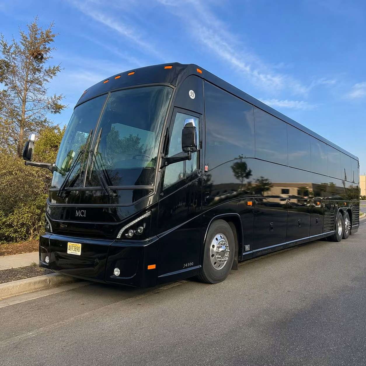 how distance and trip duration affect charter bus rates in allen