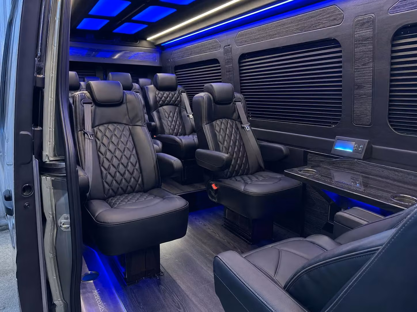 sprinter van transportation for groups and events across allen